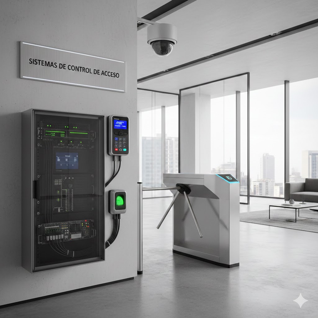 Instalación de lectoras y cerraduras inteligentes